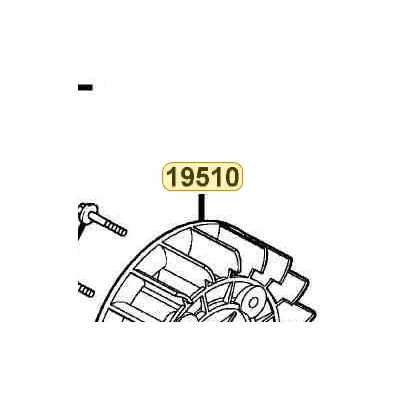 19510-GFY6-901 FAN COMP COOLING — diagram cutout
