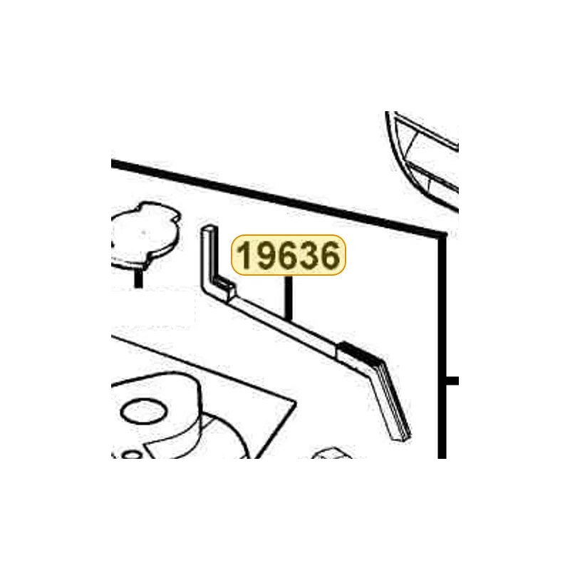19636-KUDU-C00 SEAL SHROUD B — diagram cutout