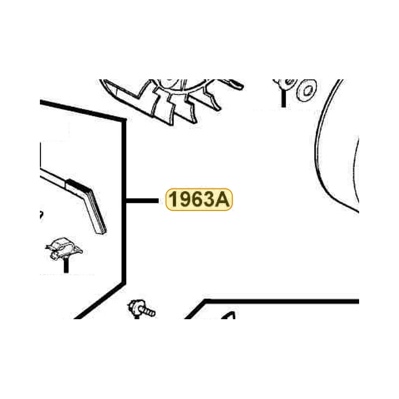 1963A-KUDU-C00 SHROUD ASSY B — diagram cutout
