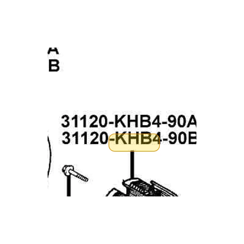 31120-KHB4-90B STATOR COMP (D406) — diagram cutout