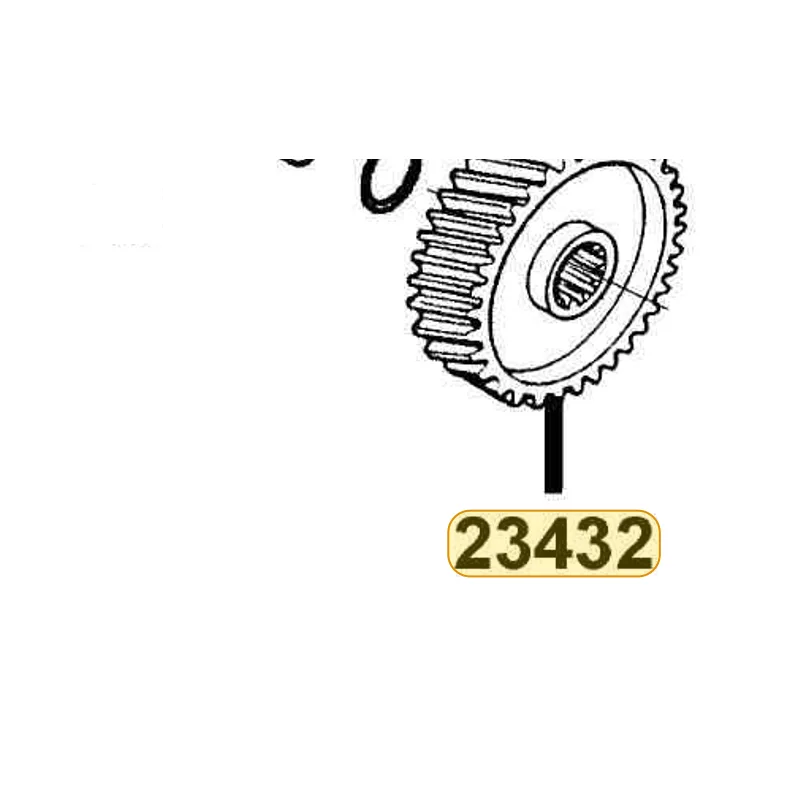 23432-KHB4-900 GEAR FINAL — diagram cutout