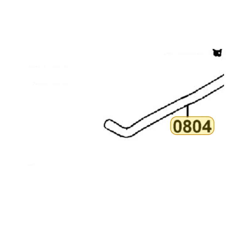0804-A69-0103 TUBE SET — diagram cutout