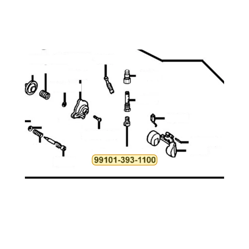 99101-393-1100 MAIN JET (Fr) — diagram cutout