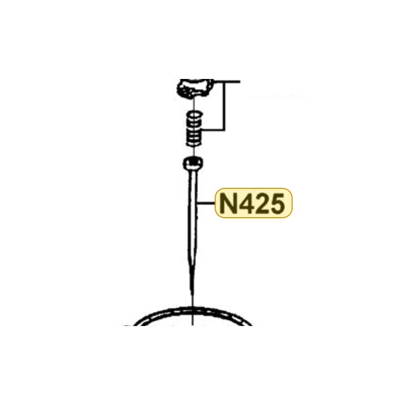 N425-2KFRJ JET NEEDLE COMP — diagram cutout