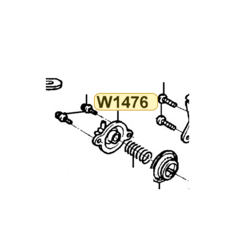 W1476-138-9902 DIAPHRAGM COVER — diagram cutout