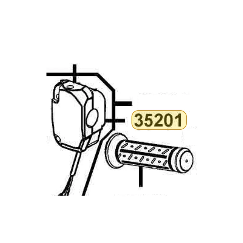 35201-KGBG-910 FR CASE LH HNDL COMP SW — diagram cutout