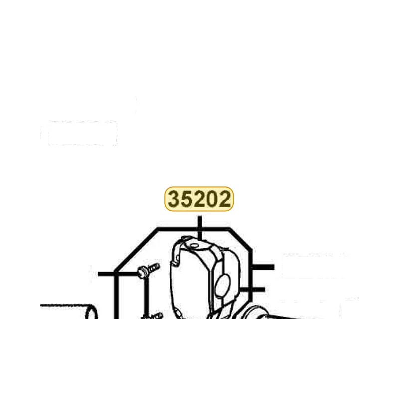 35202-KGBG-900 RR CASE LH HNDL COMP SW — diagram cutout