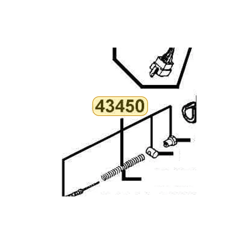 43450-KHB4-900 CABLE COMP RR BRK — diagram cutout