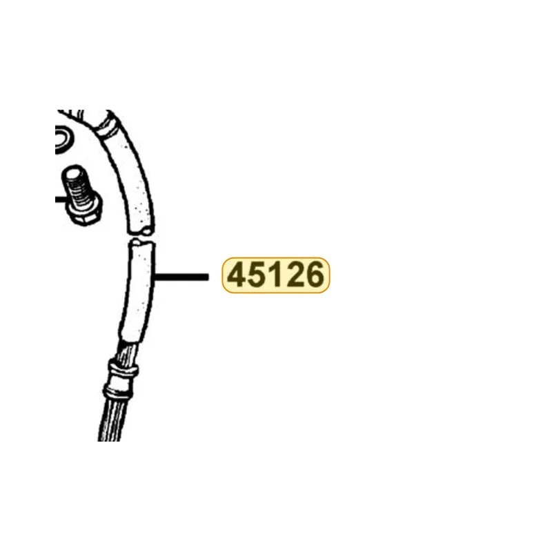 45126-KFA6-900 HOSE ASSY FR BRK — diagram cutout