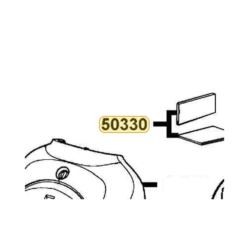 50330-KEBE-900 SEAL BATTERY FR — diagram cutout
