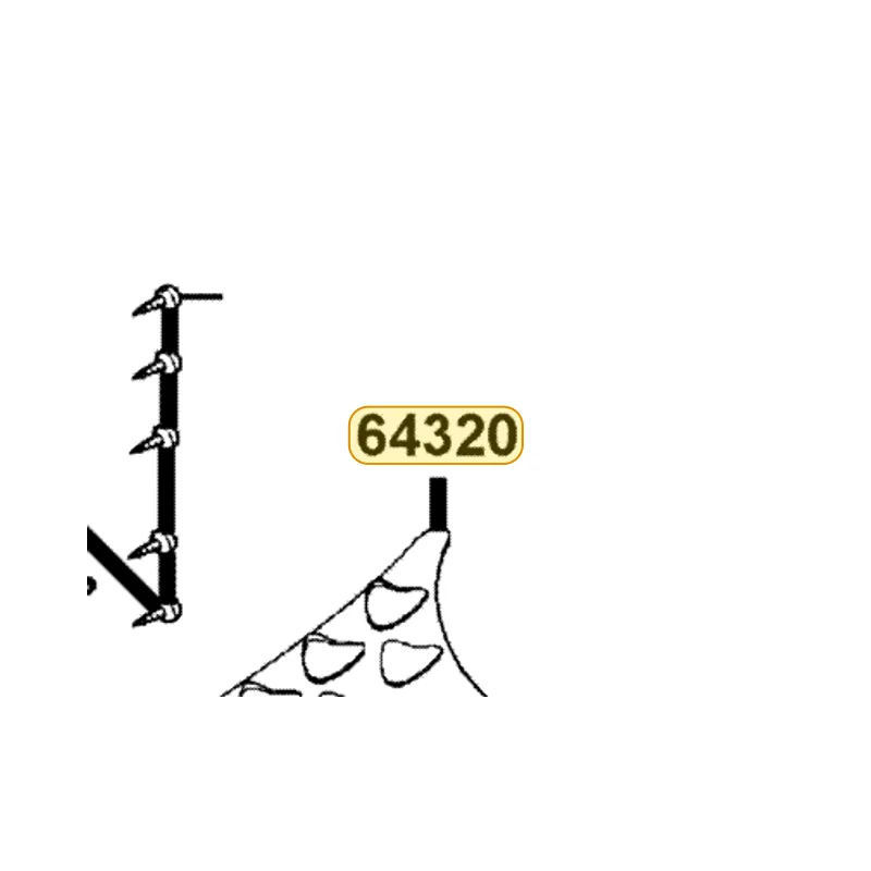 64320-KFA6-900-N1R MAT FLOOR (Black) — diagram cutout