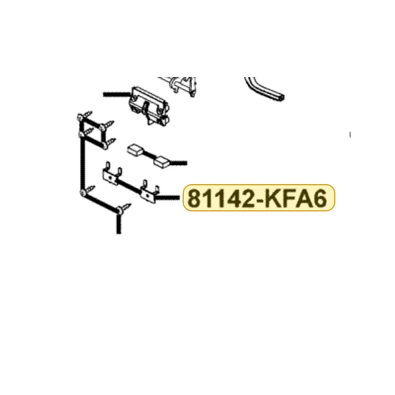 81142-KFA6-900 STAY LID INNER BOX — diagram cutout
