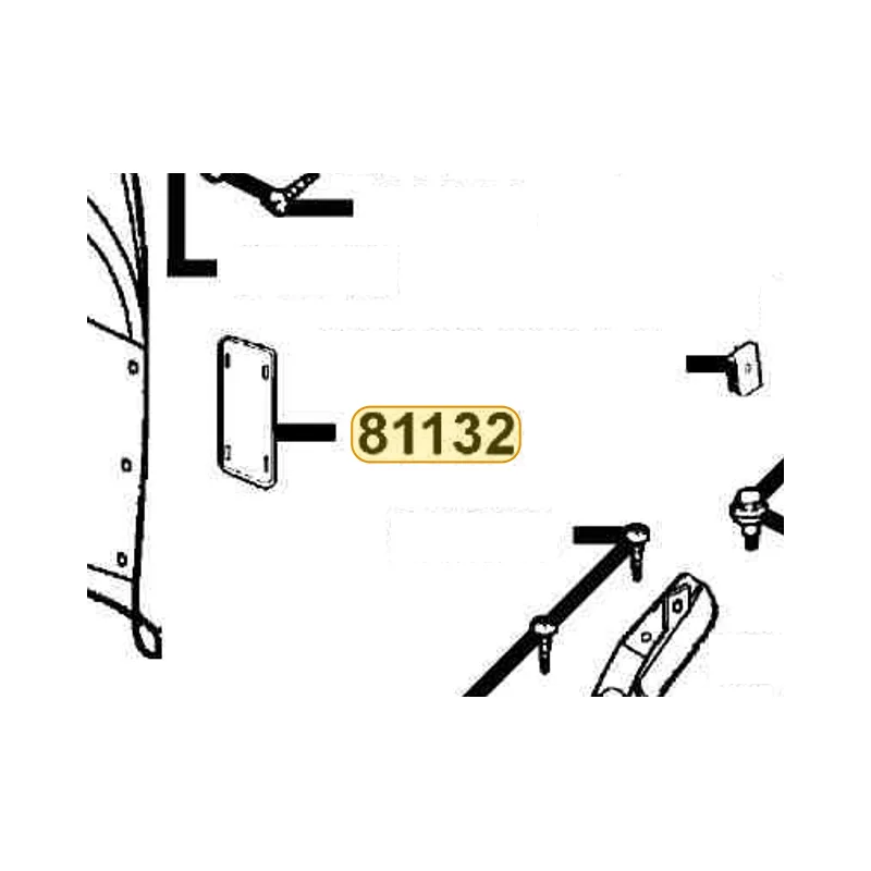 81132-KFA6-900-GFR LID LEG SHIELD — diagram cutout