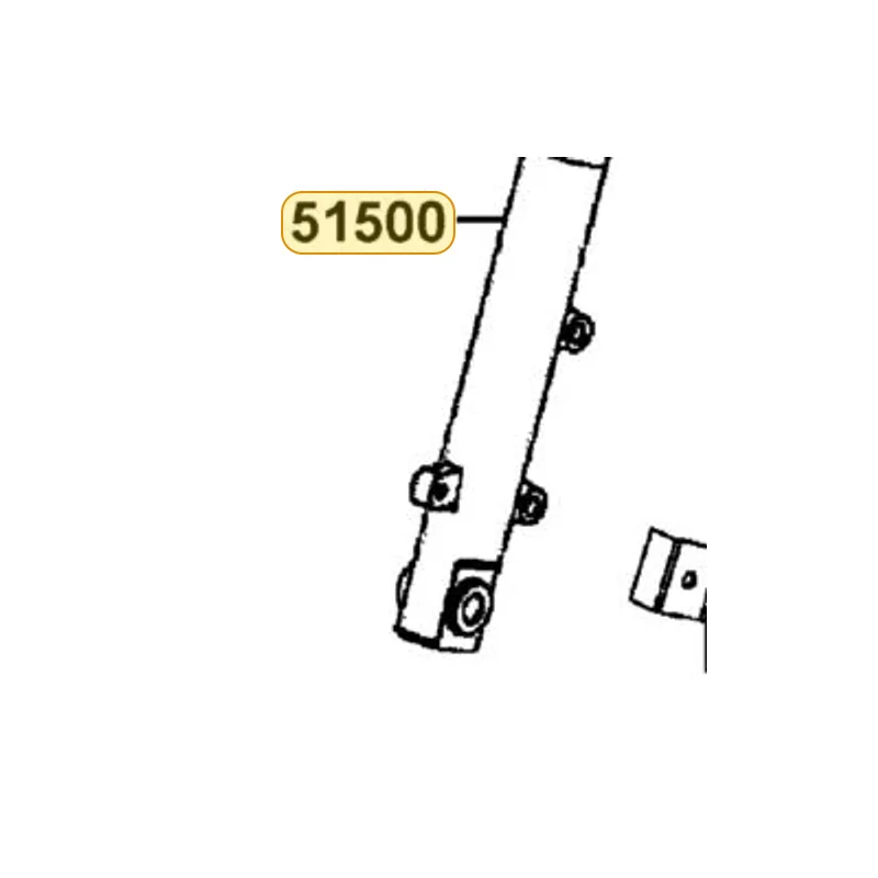 51500-KHB5-M30-NJA FORK SET FR L (Silver) — diagram cutout