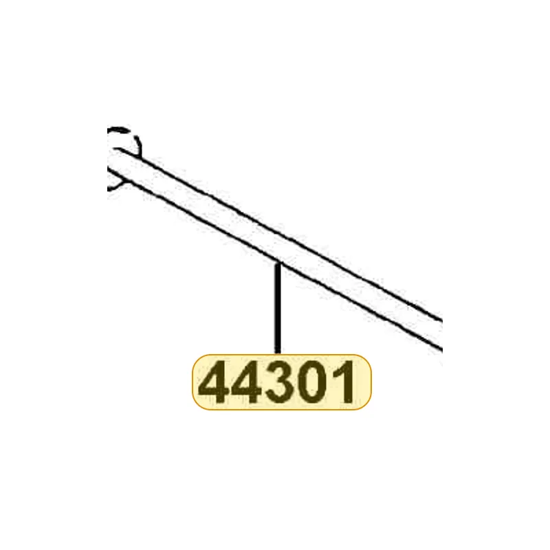 44301-KHB4-900 AXLE FR WHEEL M12/212MM — diagram cutout