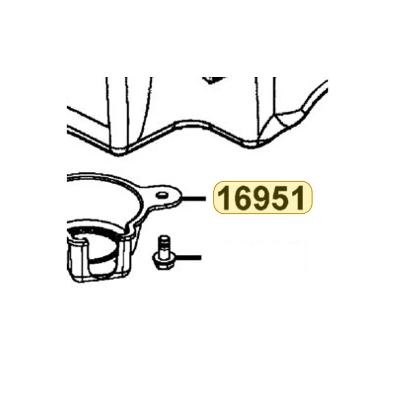 16951-KHB4-900 COVER FUEL AUTO-COCK — diagram cutout