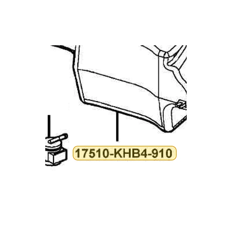 17510-KHB4-910 TANK COMP FUEL — diagram cutout