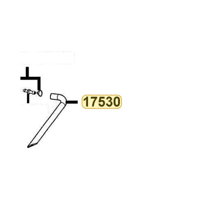 17530-KHB4-900 TUBE ASSY FUEL DRAIN — diagram cutout