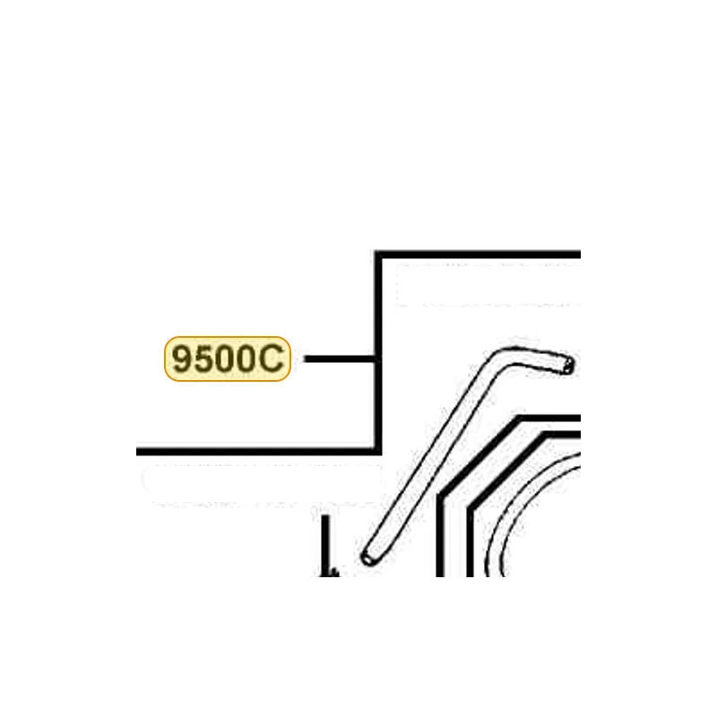 9500C-KHB4-900 TUBE ASSY FUEL — diagram cutout