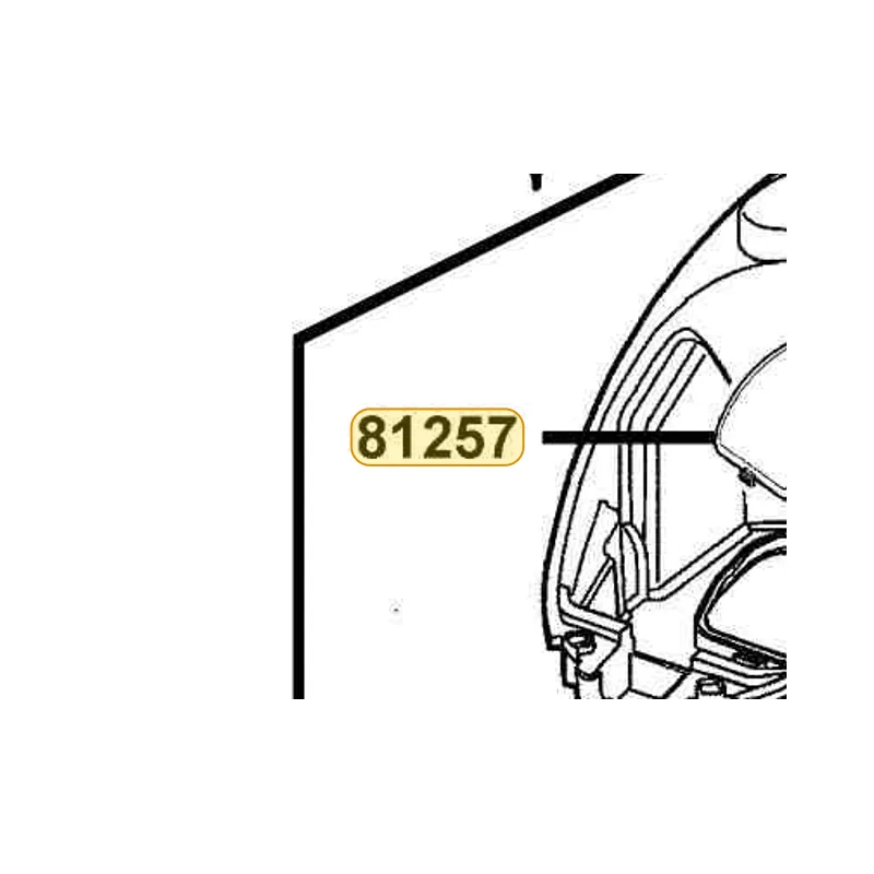 81257-KHB4-900 COVER ASSY CARB MAINT — diagram cutout