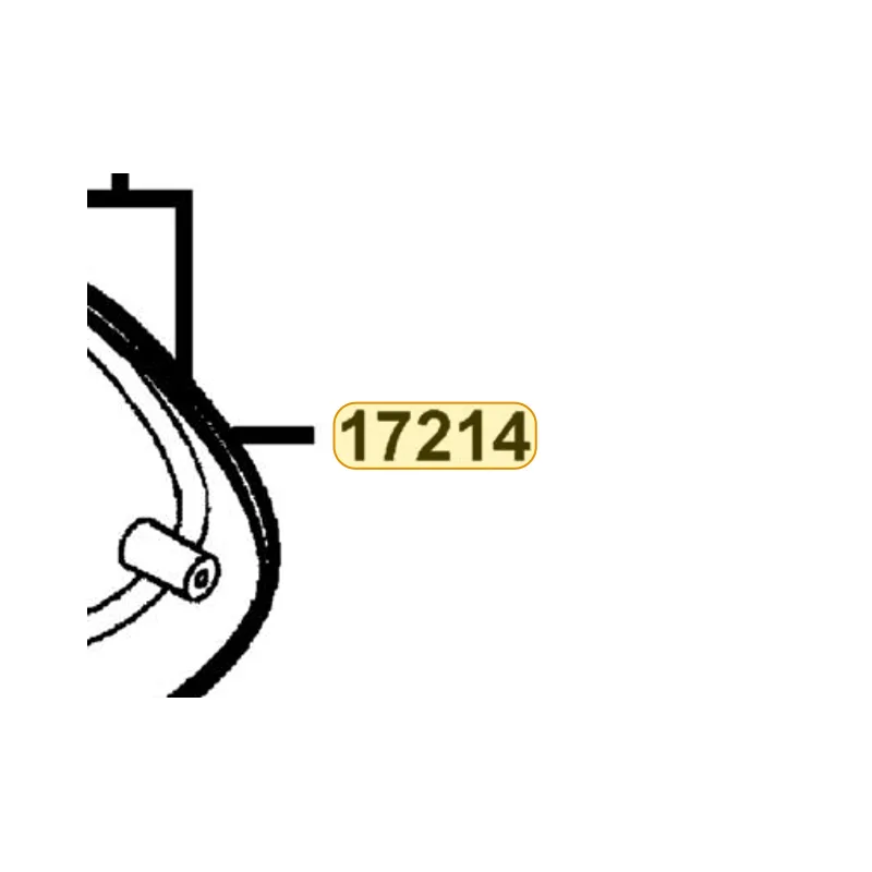 17214-KHB4-900 SEAL AIR/C COVER — diagram cutout
