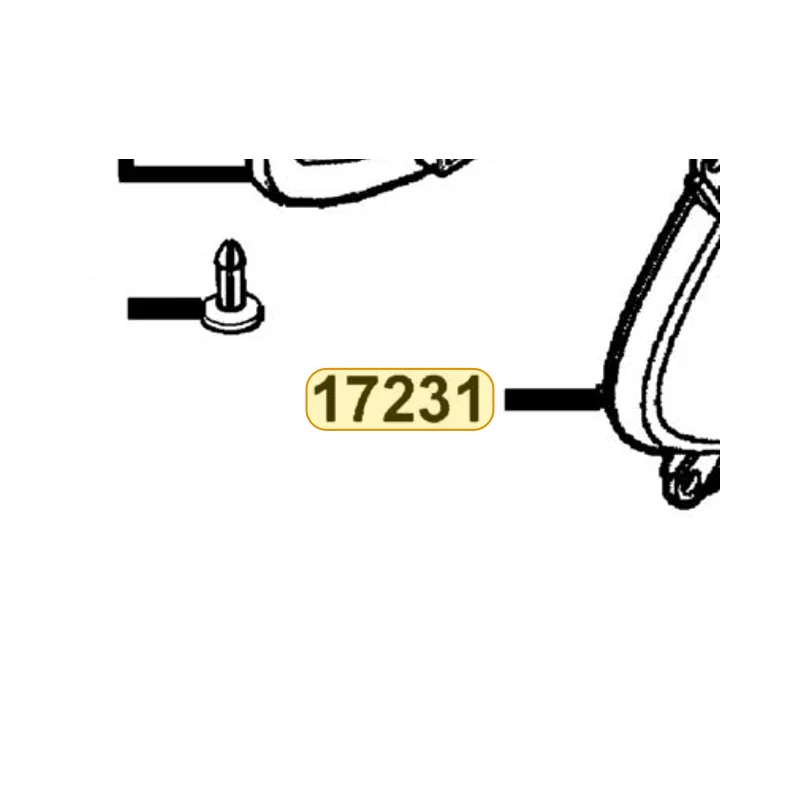 17231-KHB4-900 COVER AIR/C — diagram cutout