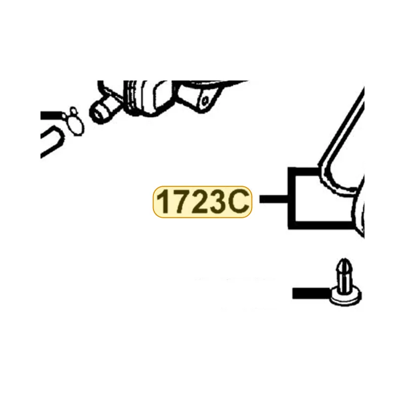 1723C-KHB4-900 ELEMENT ASSY AIR/C — diagram cutout