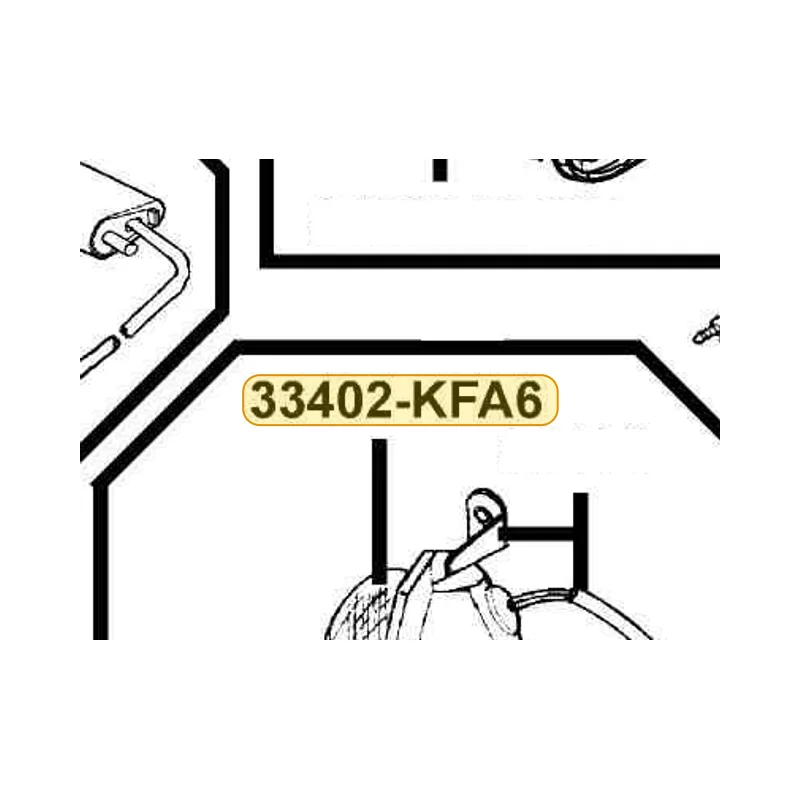 33402-KFA6-M00 LENS R FR WINKER — diagram cutout