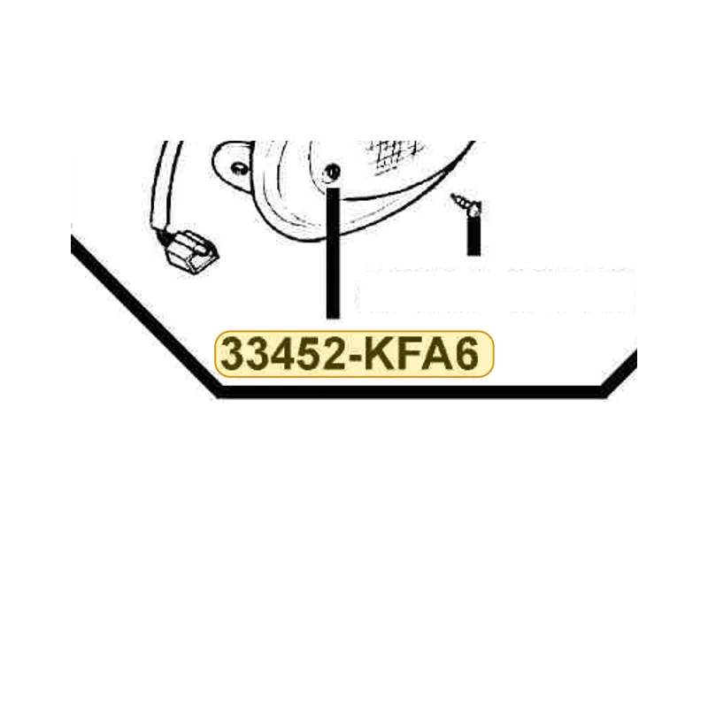 33452-KFA6-M00 LENS L FR WINKER — diagram cutout