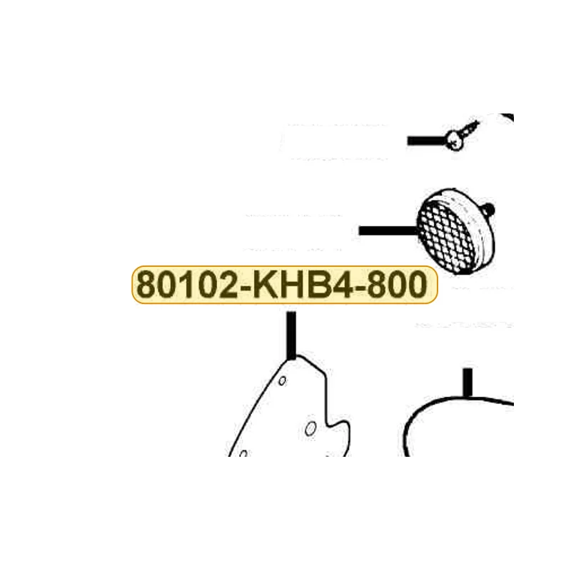 80102-KHB4-800 PLATE SPLASH BOARD — diagram cutout