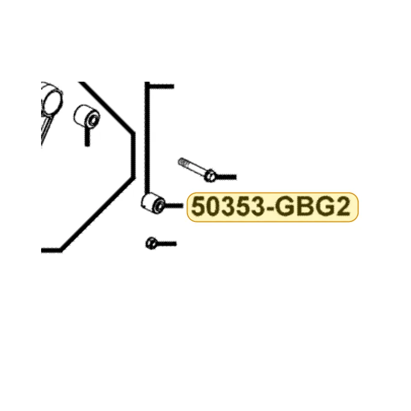 50353-GBG2-711 BUSH SWING LOCK — diagram cutout