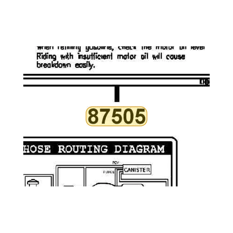 87505-KHB4-E00-T01 LABEL TIRE — diagram cutout
