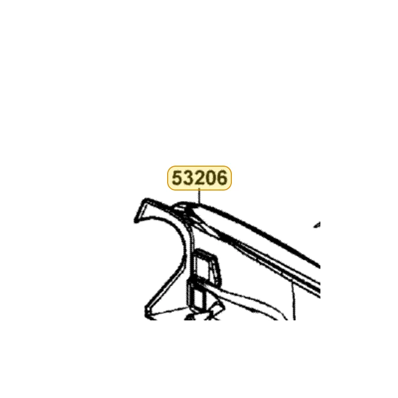 53206-KFA6-900-BGR COVER RR HANDLE — diagram cutout