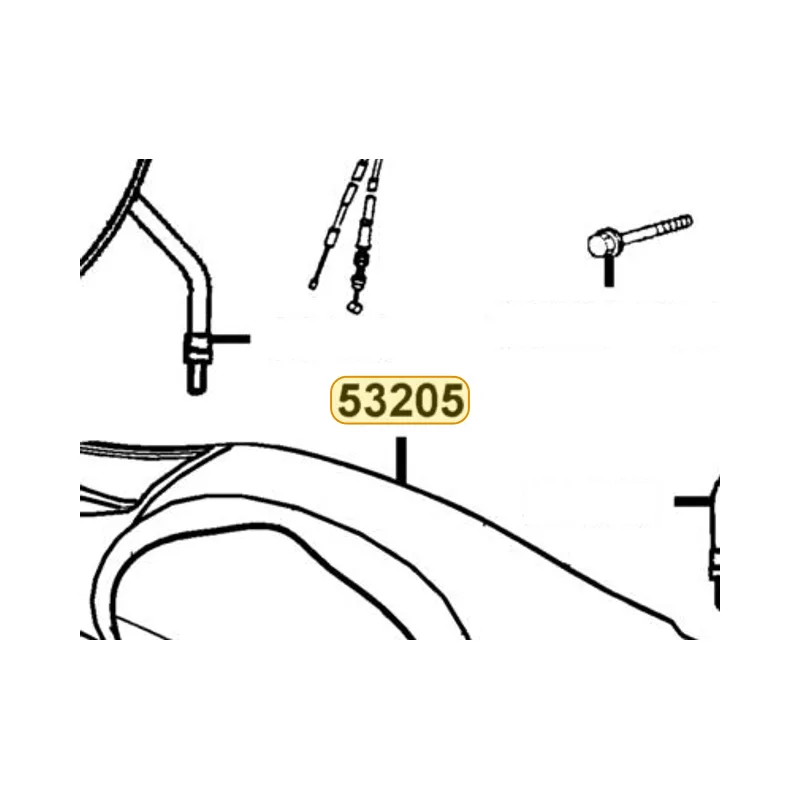 53205-KFA6-M00-N1P COVER FR HANDLE — diagram cutout