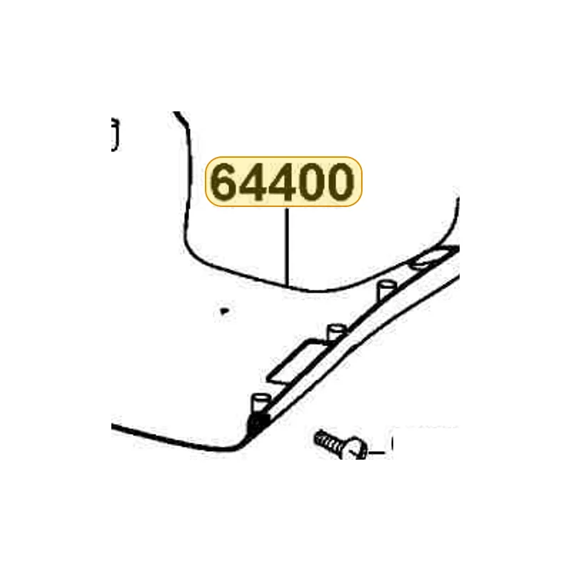 64400-KFA6-900-BHP COWL UNDER — diagram cutout