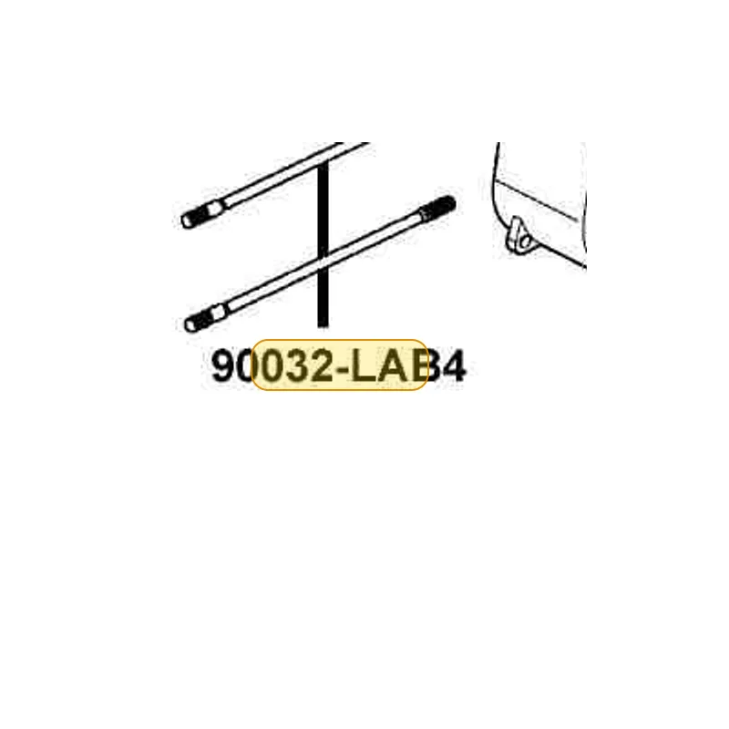 90032-LAB4-900 BOLT B STUD 8X203.5 — diagram cutout