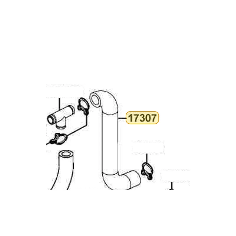 17307-KHB4-900 TUBE ASSY CANISTER-AIR/C — diagram cutout