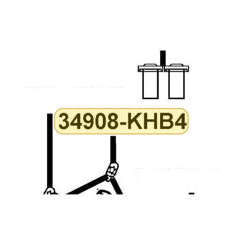 34908-KHB4-900 BULB WEDGE BASE 12V*1.7W — diagram cutout