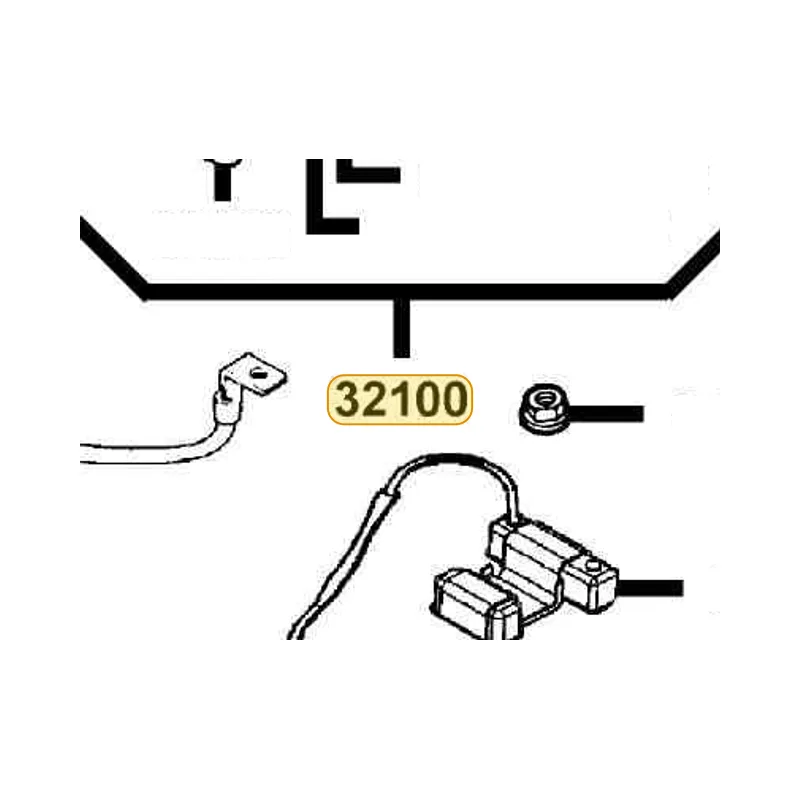 32100-KHB5-M00 HARNESS WIRE — diagram cutout