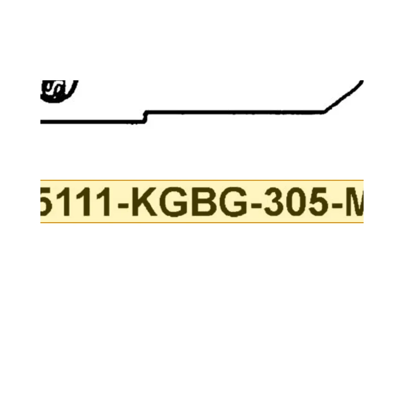 35111-KGBG-305-M1 KEY COMP — diagram cutout