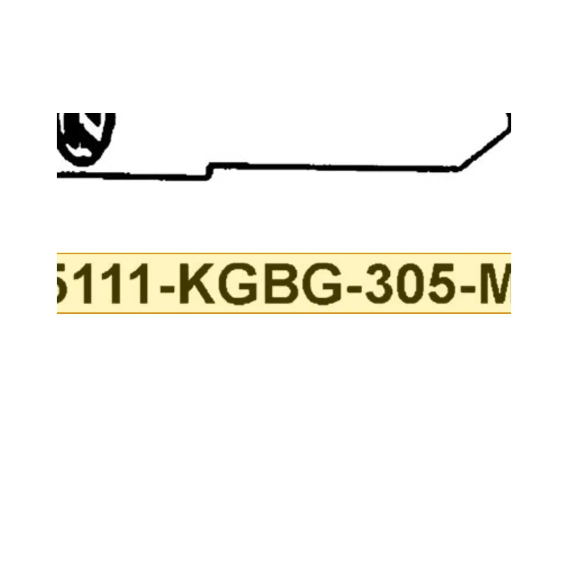 35111-KGBG-305-M2 KEY COMP — diagram cutout