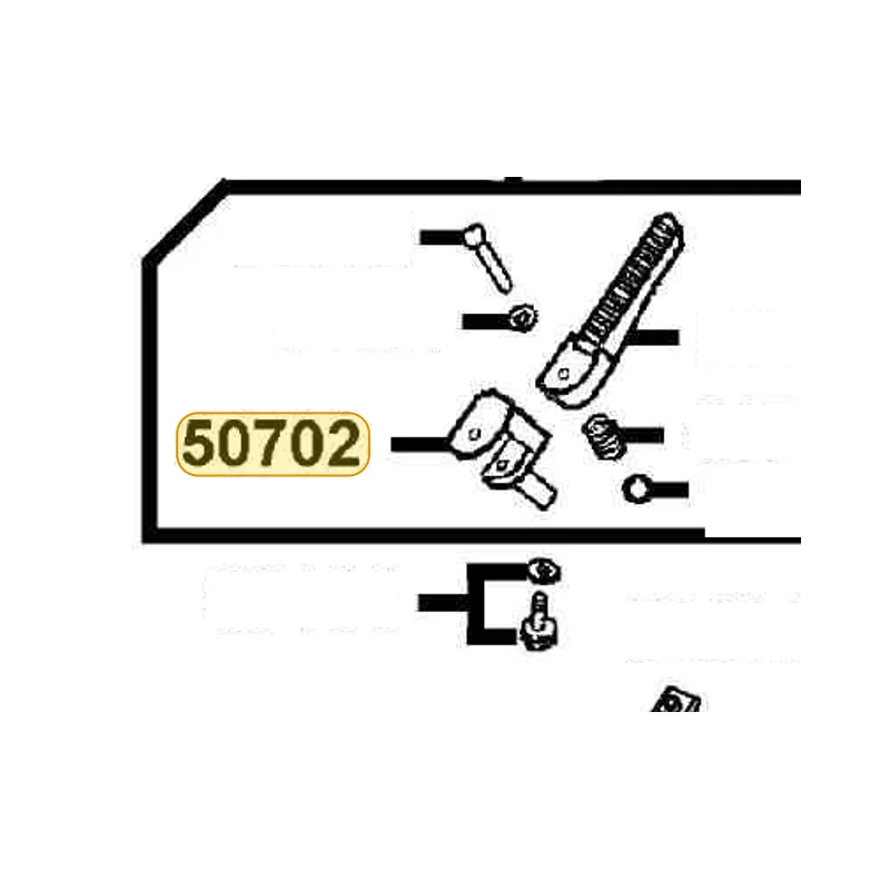 50702-KFA6-900 STAY R PILLION STEP — diagram cutout