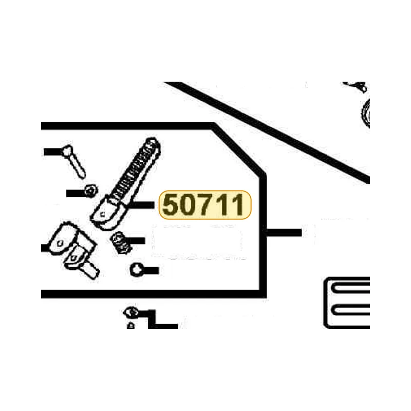 50711-KFA6-900 BAR L REAR STEP — diagram cutout