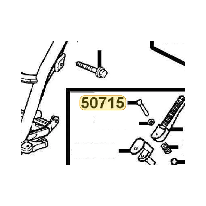50715-KFA6-900 PIN REAR STEP — diagram cutout