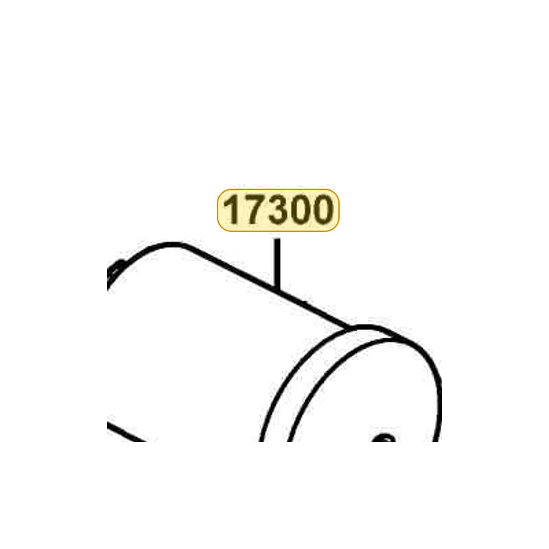 17300-KED9-305 CANISTER ASSY 2ND — diagram cutout
