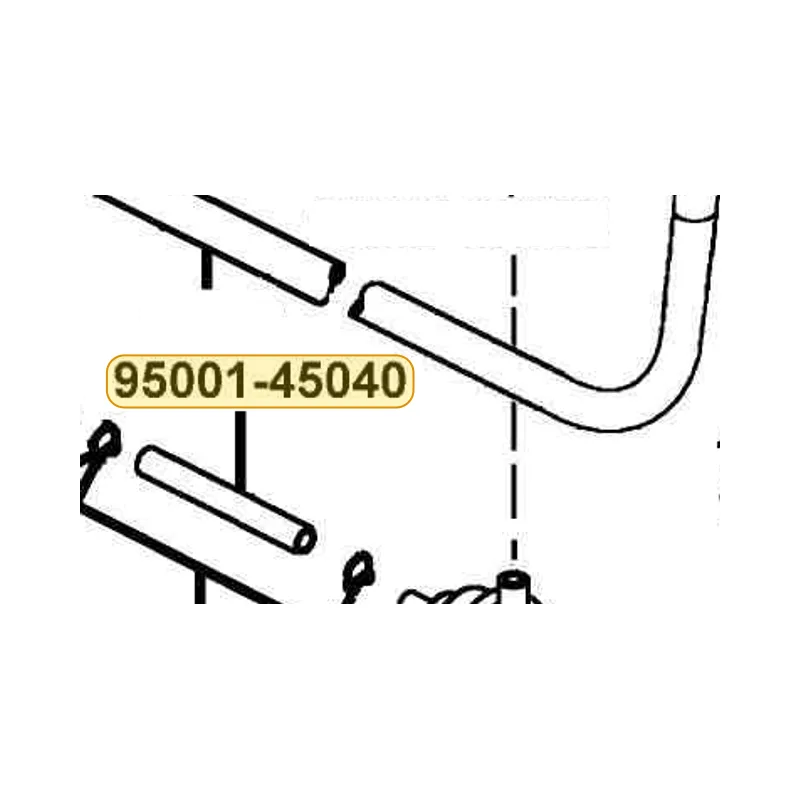 95001-45040-40 TUBE FUEL 4.5*40 — diagram cutout