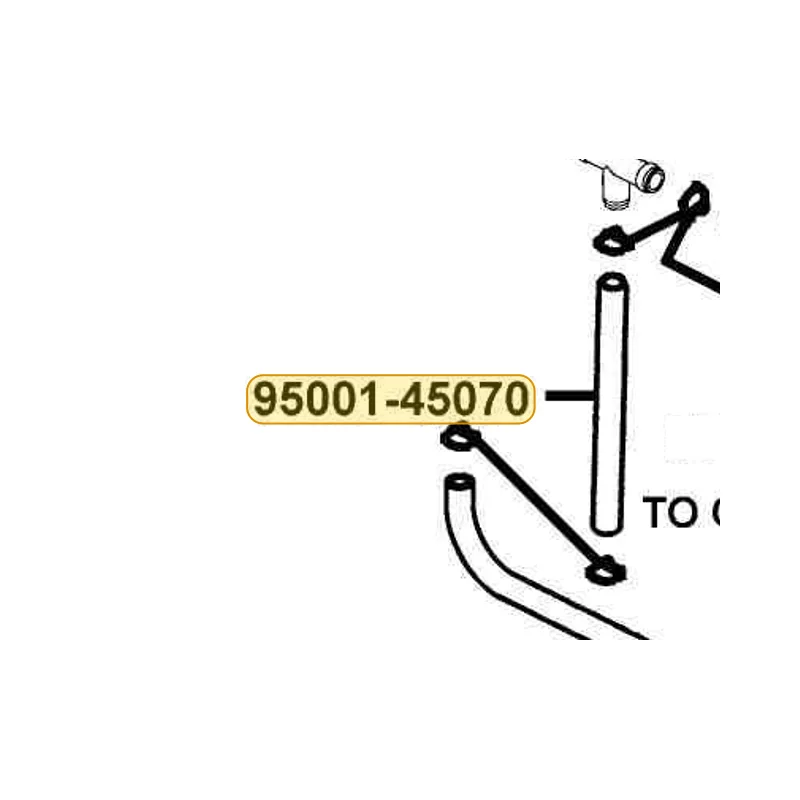 95001-45070-40 TUBE FUEL 4.5*70 — diagram cutout