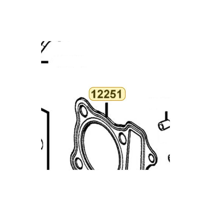 12251-LCD4-E00 GASKET CYLINDER HEAD — diagram cutout