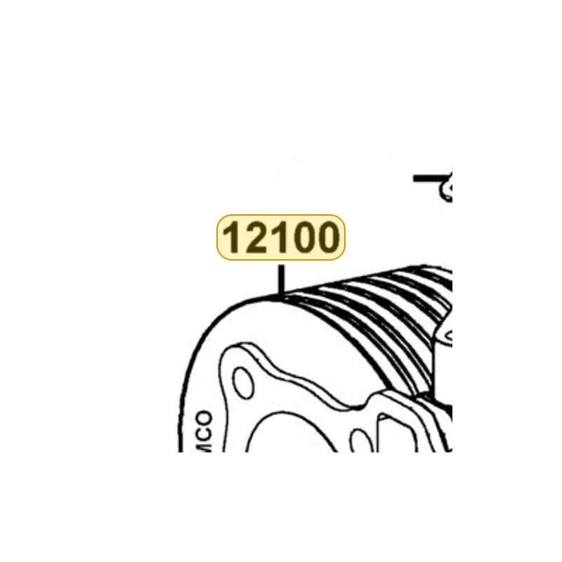 12100-LCD4-E00 CYLINDER COMP — diagram cutout