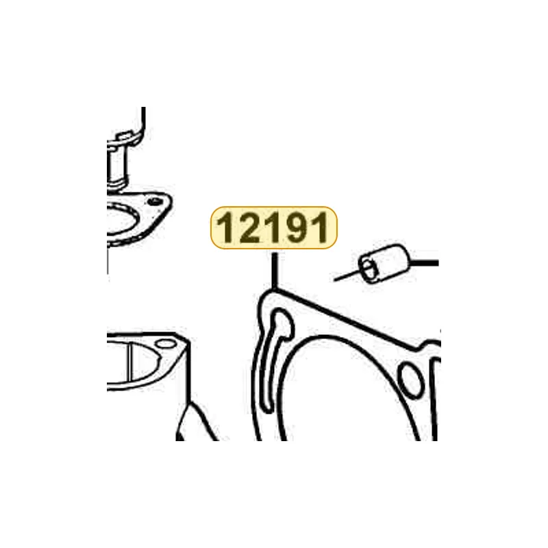 12191-LCD4-E00 GASKET, CYLINDER — diagram cutout